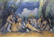 Paul Cezanne Les grandes baigneuses (Large Bathers) (mk09) USA oil painting artist